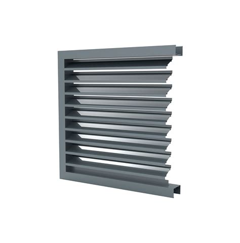 Combination Louver/Damper Non-Drainable Blade