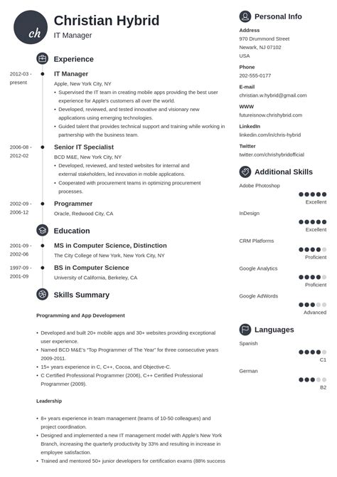 Combination Resume Template Word Addictionary