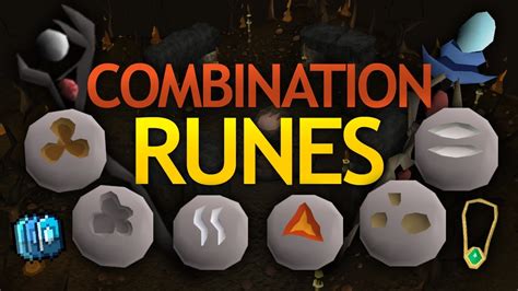 Air runes, with steam runes in the rune pouch, or water runes, with smoke runes, to make combination runes. The basic rune must be used on the altar, so it cannot be stored in …. 