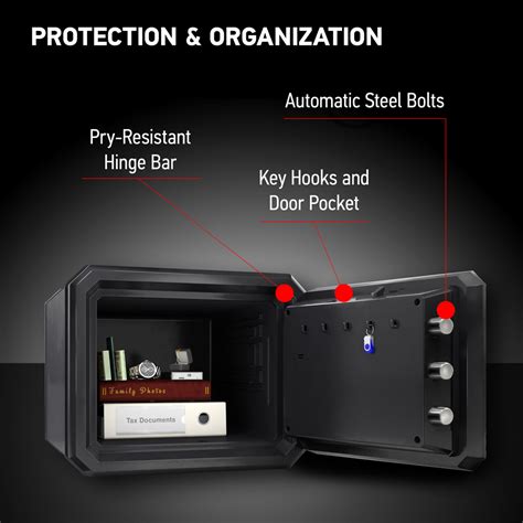 Combination safe instructions.  Fire-resistant up to 1,700° to Enhance security and conve...
