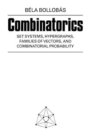 Combinatorics Set Systems Hypergraphs Families Of
