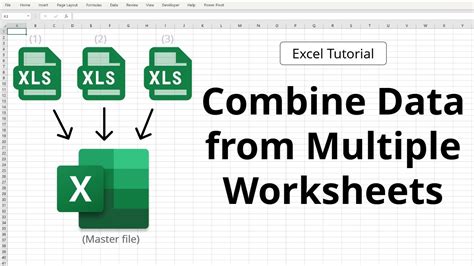 Combine Multiple Excel Sheets into One I Create Master Excel Sheet I