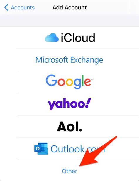 Step 3: Select ‘Accounts’. Tap on ‘Accounts’ to view a list of your current email accounts. In ‘Accounts,’ you’ll find all the email services you’ve connected to your iPhone. If you haven’t added an account before, this screen will be quite empty.. 