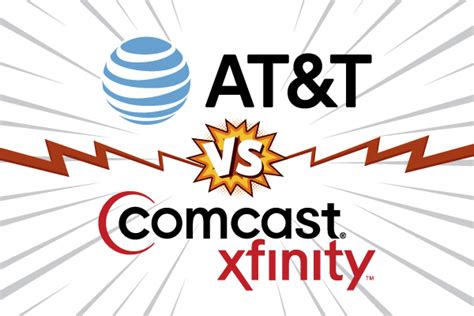Comcast internet vs att. See offer details. Compare AT&T Fiber to Xfinity Internet. Get ultra-fast internet for your home with powerful Wi-Fi® you can rely on. Plus: No data caps for any speed tier. Equal upload and download speeds. Plans starting at $55/mo. plus taxes*. No price increase at 12 mos. *Price after $5/mo. AutoPay & paperless billing discount … 