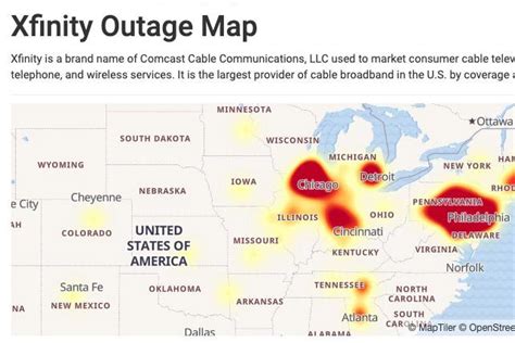 Xfinity Availability Map. Xfinity is the largest cable