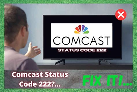 Comcast status code 222. Jul 4, 2022 · Remove the Comcast box’s power plug first. Before plugging it back in again, wait at least 15 to 20 seconds. Plug it in, turn it on, and see if the problem is still present. 2. Check the cable connectivity. Make careful to verify the cable connectivity if, despite resetting the device, the Comcast status code 225 persists. 
