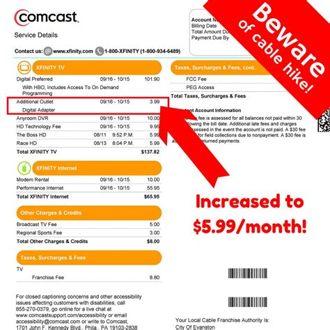 Learn how to view your Xfinity account's billing