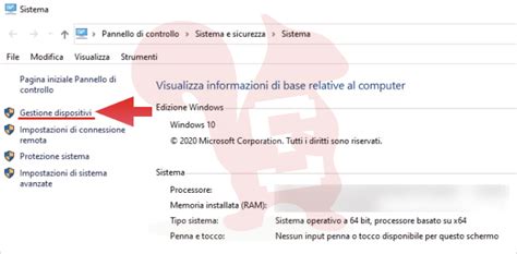 Come accedere a Gestione dispositivi (Windows 10)