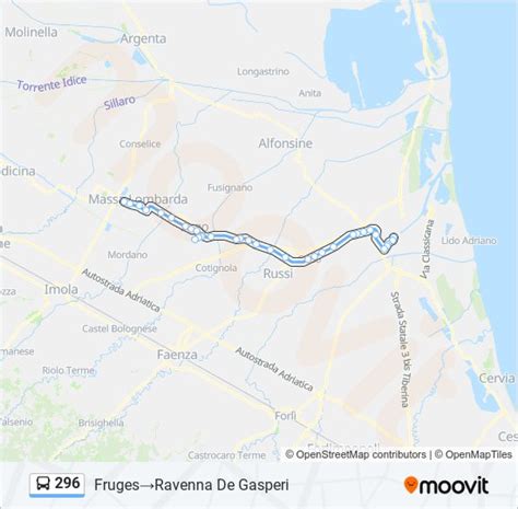 Come andare da Ravenna a Punta Marina in linea 296 bus, taxi …