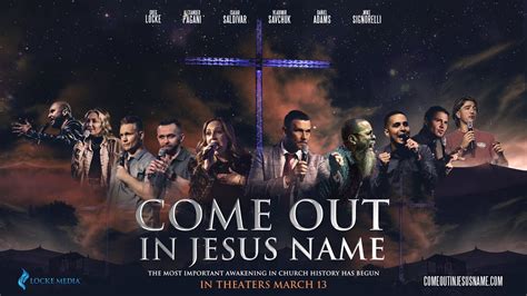 Come out in jesus name. Come Out in Jesus Name. 20231h 40m. Documentary, Drama, Fantasy. 5.5. Add to Watchlist. Following a startling chain of events, the most controversial pastor in America, Greg Locke, took a 180-degree turn from his mainstream religious traditions and led his church into legitimate revival. He and a diverse group of … 