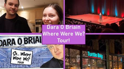 Comedy Date Night 🎭 Dara O Briain Where Were We? Tour!