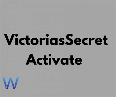 While we're helping protect you from unauthorized charges, here's what you can do to help keep your account safer Sign your credit card and store it in a safe place. . Comenitynrtvictoriassecretactivate