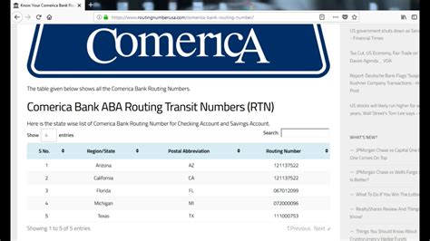 Comerica wire routing number. Here are some of the ways to find your number online: On this website – We've listed routing numbers for some of the biggest banks in the US. Online banking – You’ll be able to get your bank's routing number by logging into online banking. Check or statement – bank-issued check or bank statement. 