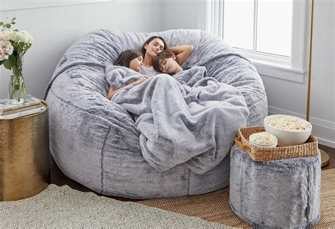 Comfiest bean bag chair. Pod Bean Bag. A traditional teardrop shaped bean bag, only way better! Great size for kids and adults. $249.00 Empty | $349.00 Full. 