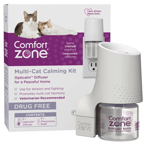 Comfort Zone Multi Cat Calming Diffuser Kit - household items