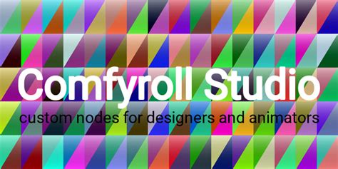 Comfyroll custom nodes. 5 including Multi-ControlNet, LoRA, Aspect Ratio, Process Switches, and...