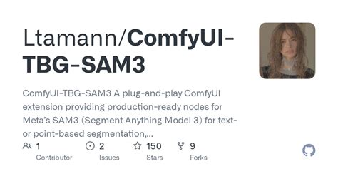 Comfyui segmentation.  ComfyUI-TBG-SAM3 A ComfyUI custom-node extension...