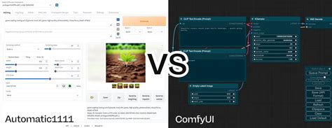 Comfyui vs automatic1111.  (changes seeds drastically; use CPU .  Plus, learn how ...