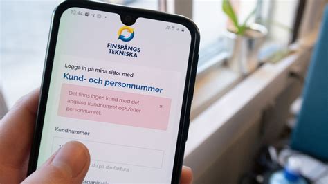 Comhem mina sidor problem