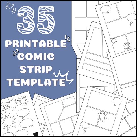 Comic Book Strip Pattern