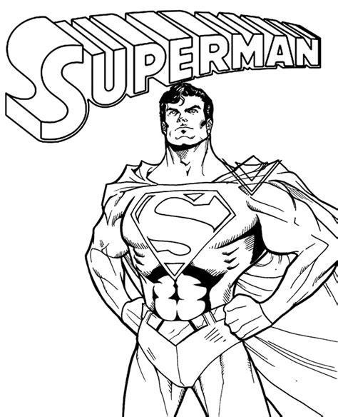 Comic Coloring Sheets
