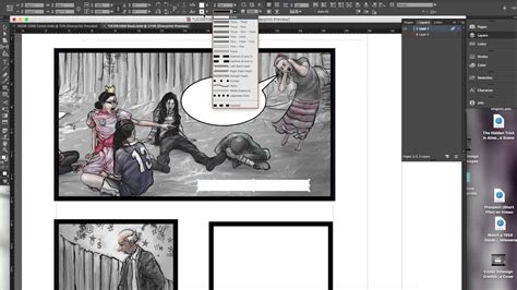 Comic InDesign Word Balloons Text Boxes YouTube