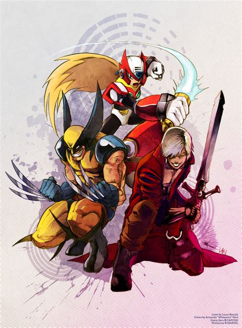 Comics Forever, Marvel Team (Marvel Vs 3) // pencils, inks...