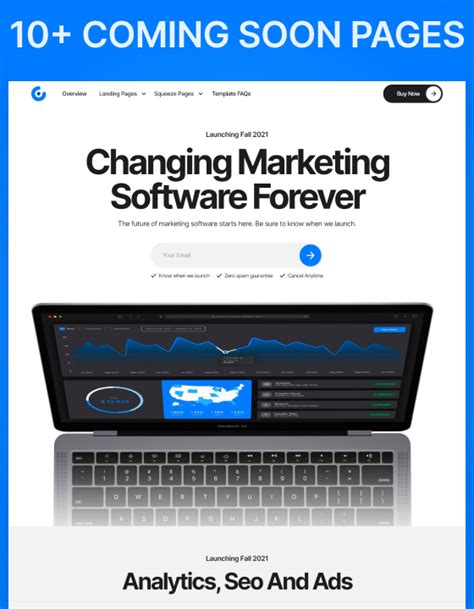 Comingable Coming Soon HTML5 Responsive Website Template