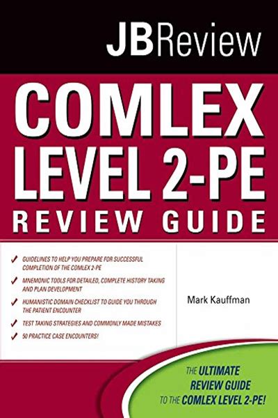 Comlex level 2 pe review guide by mark kauffman. - California family law litigation guide by richard e denner.