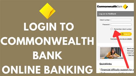 CommBank - Login NetBank Sign In Online Banking