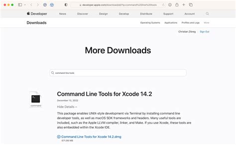 Command line tools for xcode 13.  Jul 23, 2025 · Xcode had its first launch in 2003.  e.  You ...