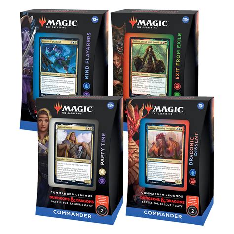 Commander legends battle for baldur. The Initiative is a key way Battle for Baldur's Gate stands out from other MTG sets (Image credit: Future). First up is the 'Commander' version of the game. This uses a pre-built deck that's ready ... 
