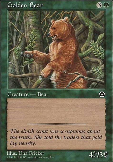 Commanding BEAR FORCE ONE (Commander / EDH MTG Deck…