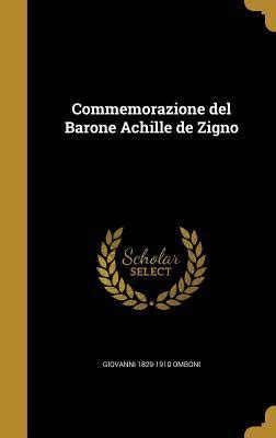 Commemorazione del barone achille de zigno. - The catholic faith handbook for youth third edition paperback.
