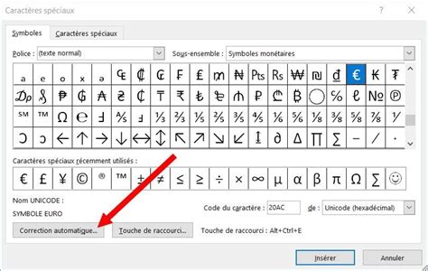 Comment Inserer Des Caracteres Speciaux