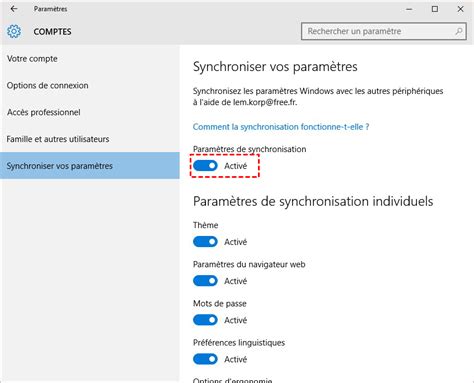 Comment configurer un compte sur PC et synchroniser avec la tablette …