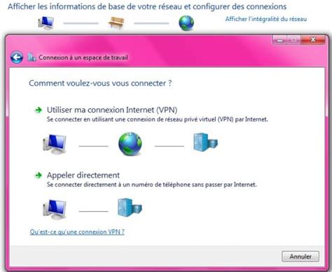 Comment configurer une connexion internet sur windows 7