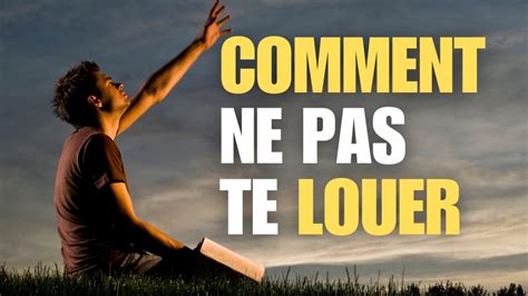 Comment ne pas te louer paroles tenor