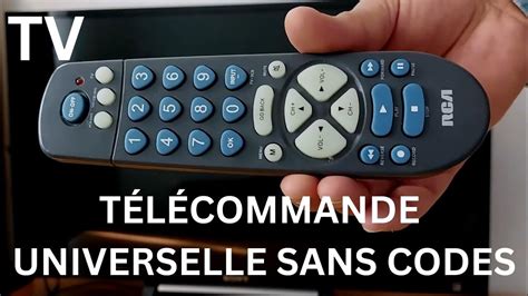 Comment programmer une télécommande universelle sans code