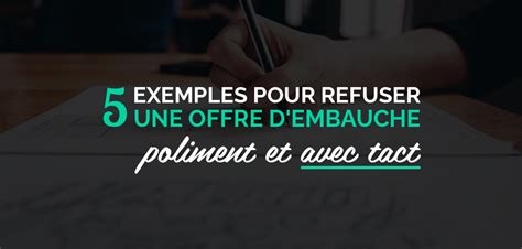 Comment refuser une affectation