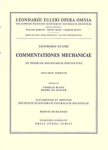 Commentationes mechanicae et astronomicae ad scientiam navalem pertinentes 2nd part. - De vele gezichten van de fenomenologie.