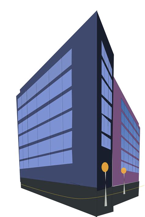 Commercial Building Clip Art