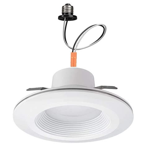 The Commercial Electric Ultra Slim 6 in. Canless Color changing LED Recessed Trim all-in-one downlight 900 lumens Dimmable 4-pack came in handy to replace some kitchen lighting. The slim design makes them easy to install in place of older lights. . 