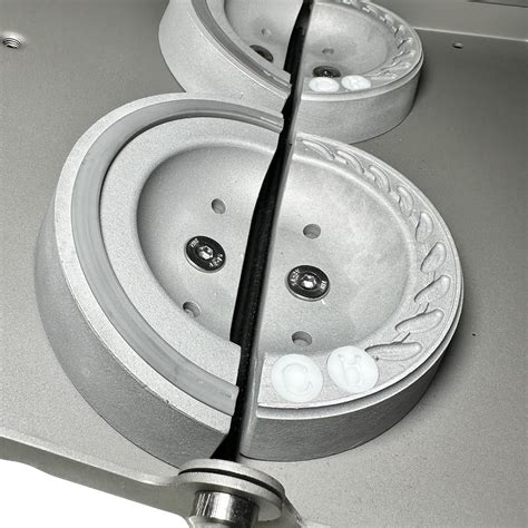 Commercial empanada maker.  Different size molds Empanada Maker EMPAMEC ...