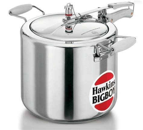 Commercial pressure cooker. 60 QT Largest Commercial Aluminum Pressure Cooker . $570.00 . Add to cart Polished Stainless Steel 220l/240qt Stock Pot D24H32 . $249.00 . Add to cart soup pot Kettle warmer cooker 80L Electric ESW80 . $349.00 . Add to cart Description Can only cook, only 5 psi ... 