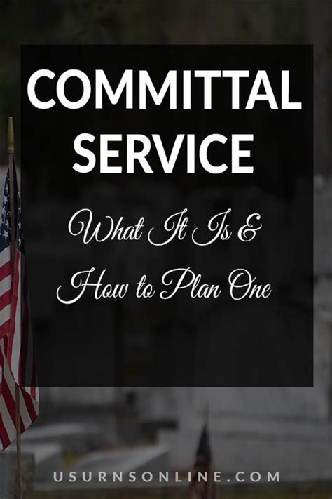 Committal service outline.  One way of amplifying the first Order is provided here.  Anytime ...