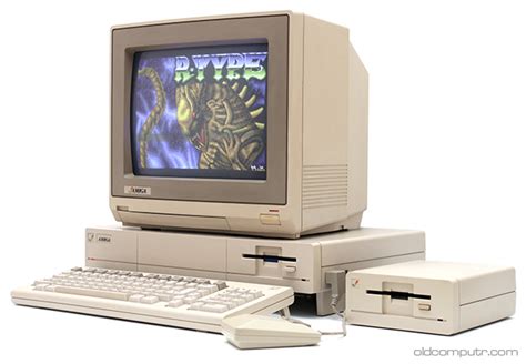 Commodore amiga 1000.  Introduced in the mid-1980s, The Commodore Amiga 10...