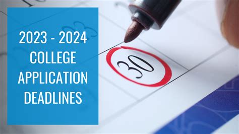 Common Application Letters Of Deadline