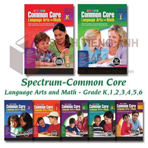 Common Core Language Arts And Math Grade 4 Spectrum