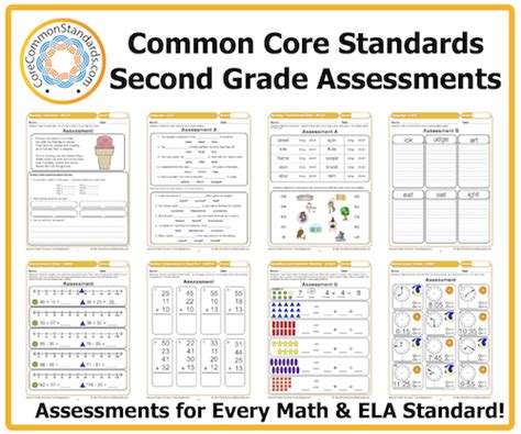 Common Core Math Standards Second Grade